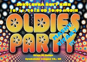 Oldies Party plakát 2018