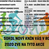 T. j. sokol nový knín VÁS V ROCE 2020 ZVE NA TYTO AKCE (1)