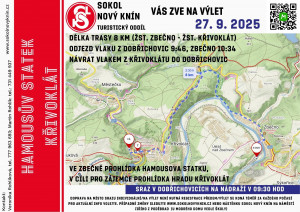 Výlet turisté 9 2025